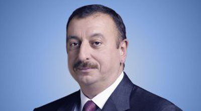 İlham Əliyev Oğuza səfər edib